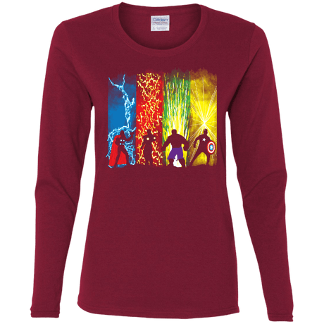T-Shirts Cardinal / S Justice Prevails Women's Long Sleeve T-Shirt