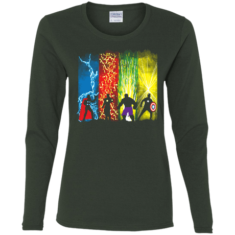 T-Shirts Forest / S Justice Prevails Women's Long Sleeve T-Shirt