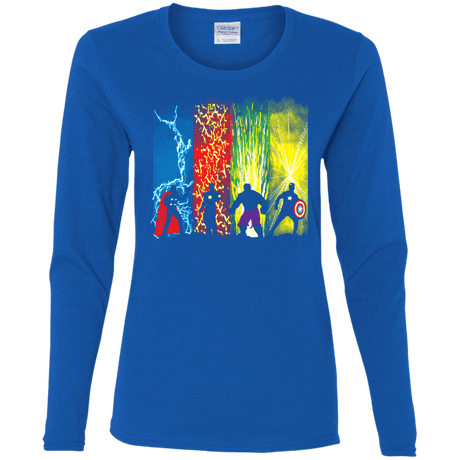 T-Shirts Royal / S Justice Prevails Women's Long Sleeve T-Shirt