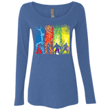 T-Shirts Vintage Royal / S Justice Prevails Women's Triblend Long Sleeve Shirt