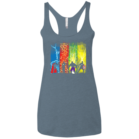 T-Shirts Indigo / X-Small Justice Prevails Women's Triblend Racerback Tank
