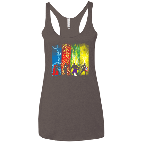 T-Shirts Macchiato / X-Small Justice Prevails Women's Triblend Racerback Tank