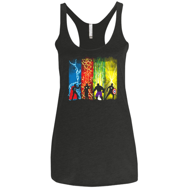 T-Shirts Vintage Black / X-Small Justice Prevails Women's Triblend Racerback Tank