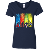 T-Shirts Navy / S Justice Prevails Women's V-Neck T-Shirt