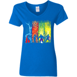 T-Shirts Royal / S Justice Prevails Women's V-Neck T-Shirt