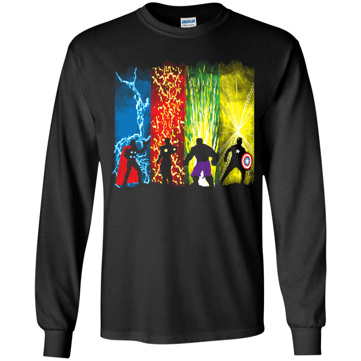 T-Shirts Black / YS Justice Prevails Youth Long Sleeve T-Shirt