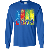 T-Shirts Royal / YS Justice Prevails Youth Long Sleeve T-Shirt