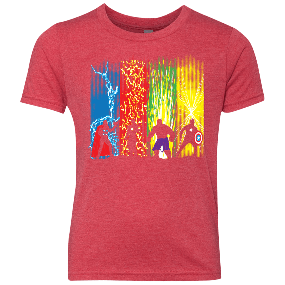 T-Shirts Vintage Red / YXS Justice Prevails Youth Triblend T-Shirt