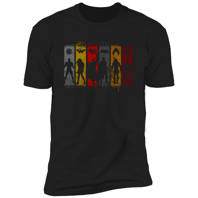 T-Shirts Black / X-Small Justice Shadows Men's Premium T-Shirt