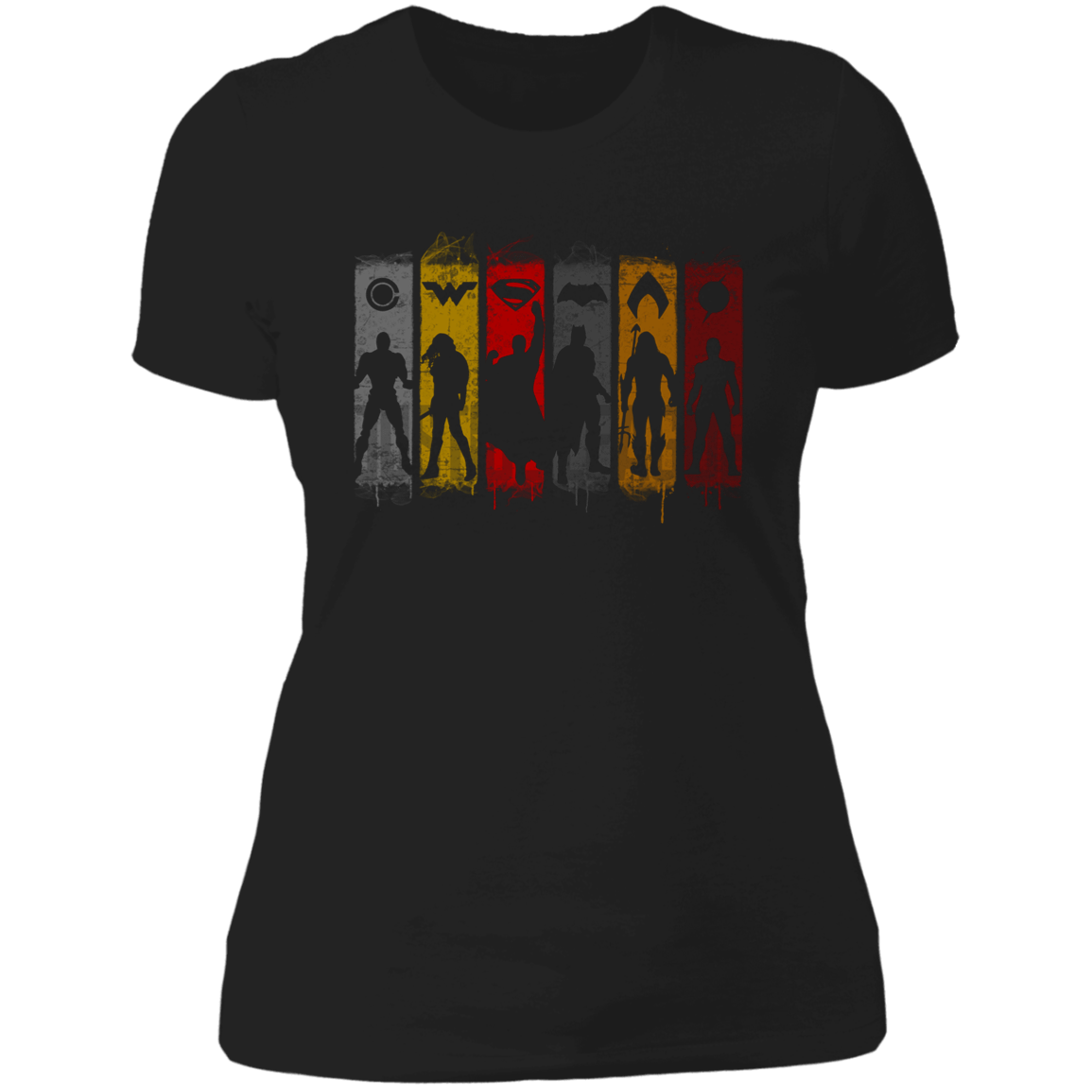 T-Shirts Black / X-Small Justice Shadows Women's Premium T-Shirt