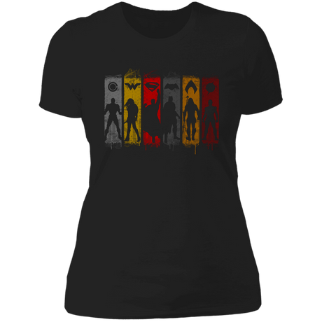 T-Shirts Black / X-Small Justice Shadows Women's Premium T-Shirt