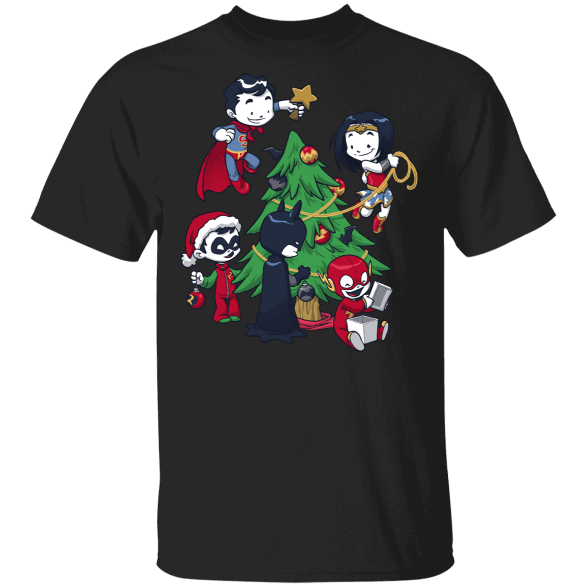 T-Shirts Black / S Justice Tree T-Shirt