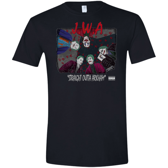 T-Shirts Black / X-Small JWA Men's Semi-Fitted Softstyle