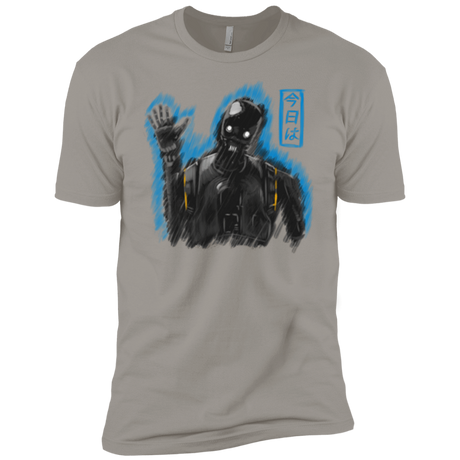 T-Shirts Light Grey / YXS K-2SO Boys Premium T-Shirt