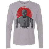 T-Shirts Heather Grey / Small K-2SO Men's Premium Long Sleeve