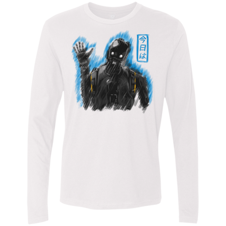 T-Shirts White / Small K-2SO Men's Premium Long Sleeve