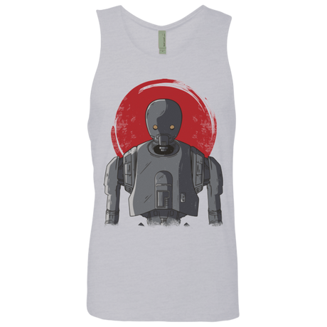 T-Shirts Heather Grey / Small K-2SO Men's Premium Tank Top