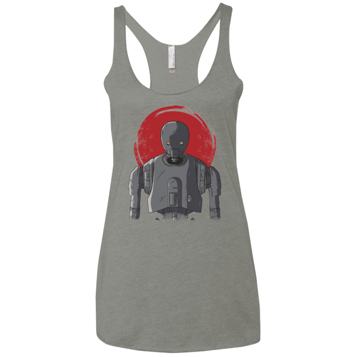 T-Shirts Venetian Grey / X-Small K-2SO Women's Triblend Racerback Tank