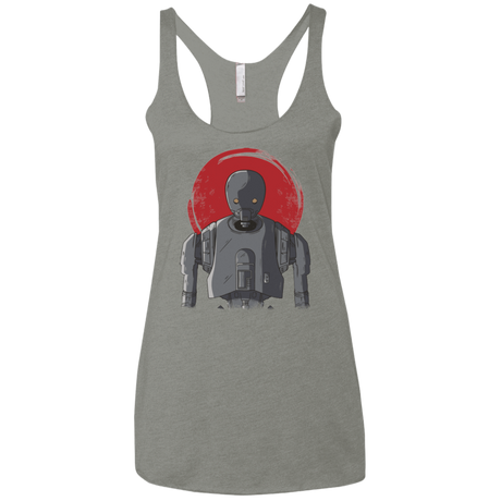 T-Shirts Venetian Grey / X-Small K-2SO Women's Triblend Racerback Tank