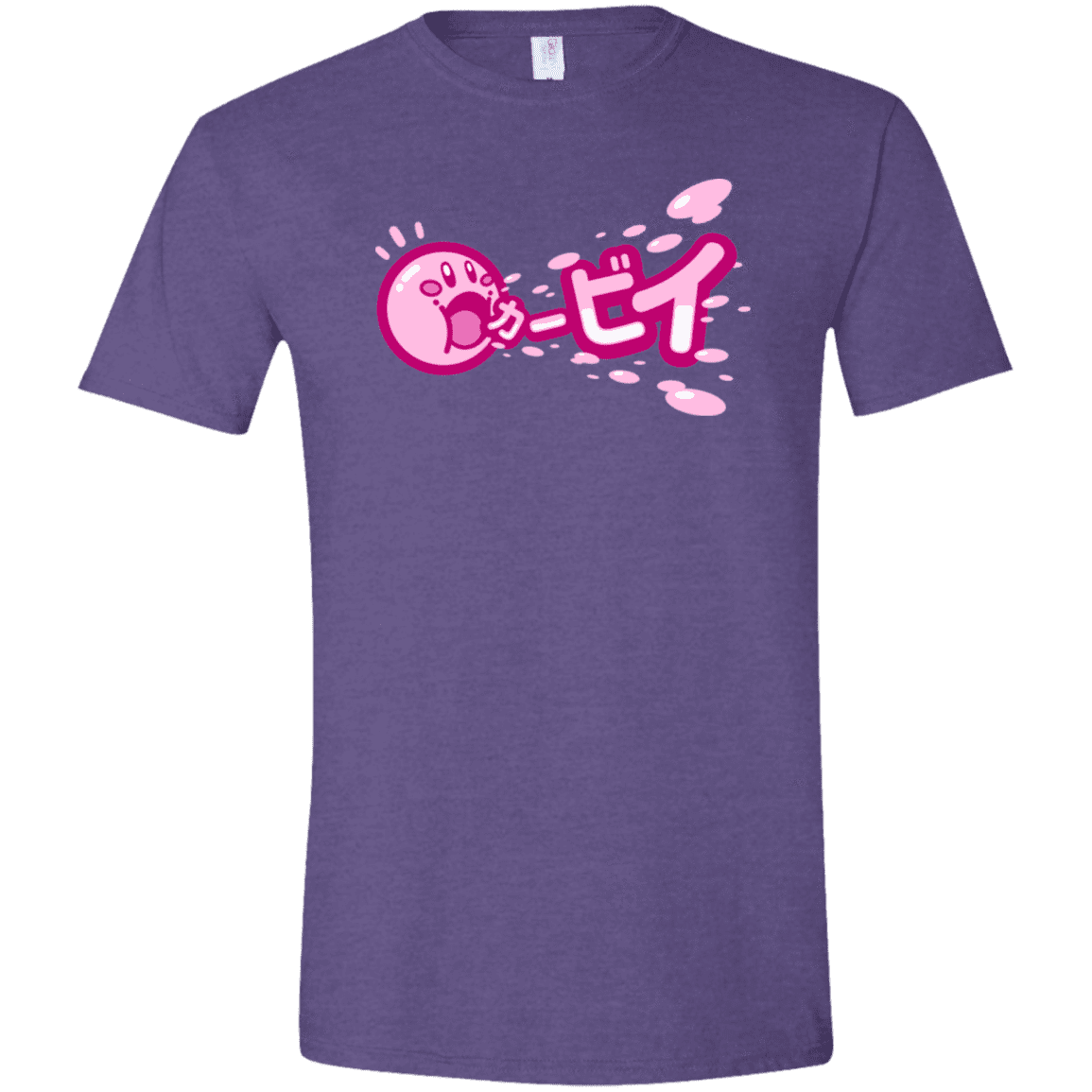 T-Shirts Heather Purple / S Kabi Men's Semi-Fitted Softstyle