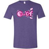 T-Shirts Heather Purple / S Kabi Men's Semi-Fitted Softstyle