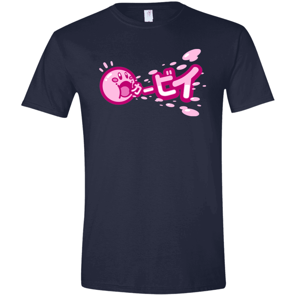 T-Shirts Navy / X-Small Kabi Men's Semi-Fitted Softstyle