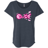 T-Shirts Vintage Navy / X-Small Kabi Triblend Dolman Sleeve