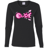 T-Shirts Black / S Kabi Women's Long Sleeve T-Shirt