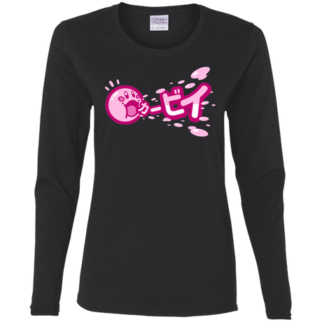 T-Shirts Black / S Kabi Women's Long Sleeve T-Shirt