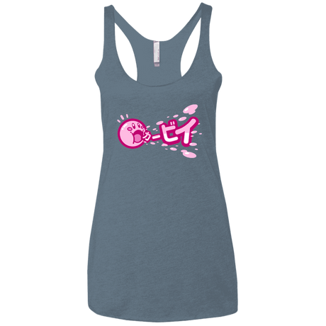 T-Shirts Indigo / X-Small Kabi Women's Triblend Racerback Tank