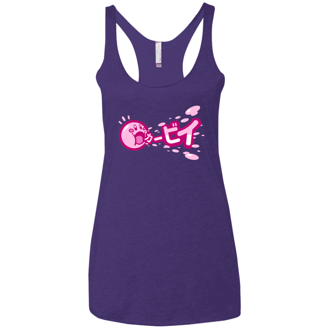 T-Shirts Purple Rush / X-Small Kabi Women's Triblend Racerback Tank