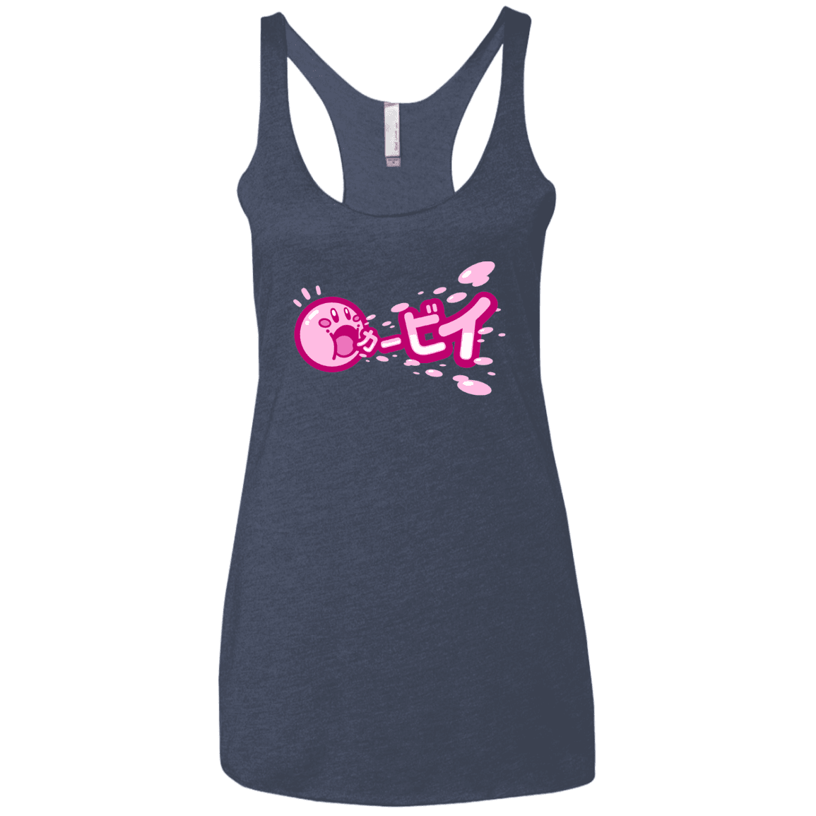 T-Shirts Vintage Navy / X-Small Kabi Women's Triblend Racerback Tank