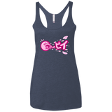 T-Shirts Vintage Navy / X-Small Kabi Women's Triblend Racerback Tank