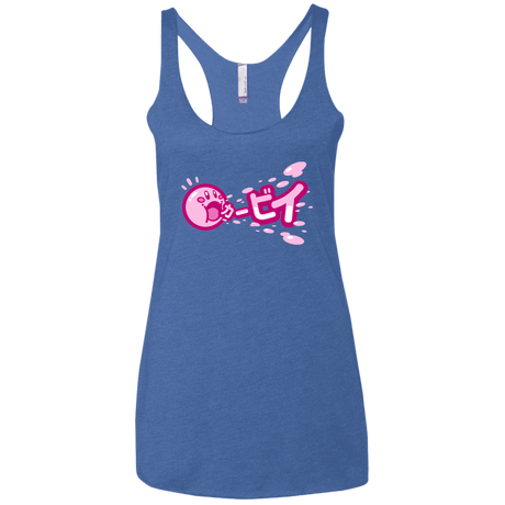 T-Shirts Vintage Royal / X-Small Kabi Women's Triblend Racerback Tank