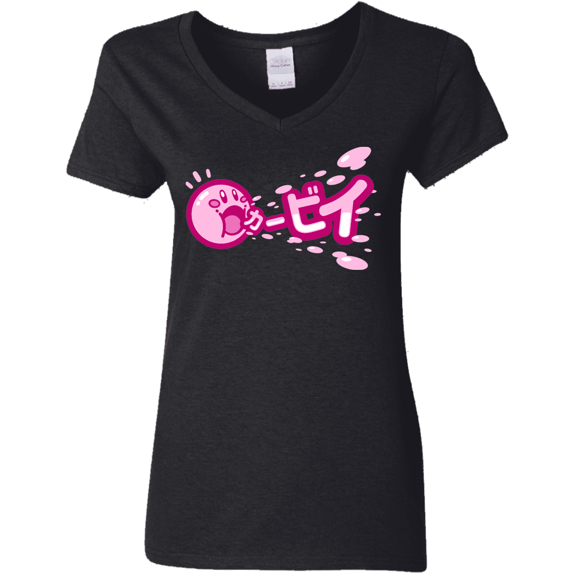 T-Shirts Black / S Kabi Women's V-Neck T-Shirt