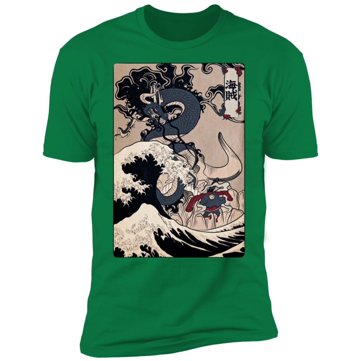 T-Shirts Kelly Green / S Kaizoku Men's Premium T-Shirt