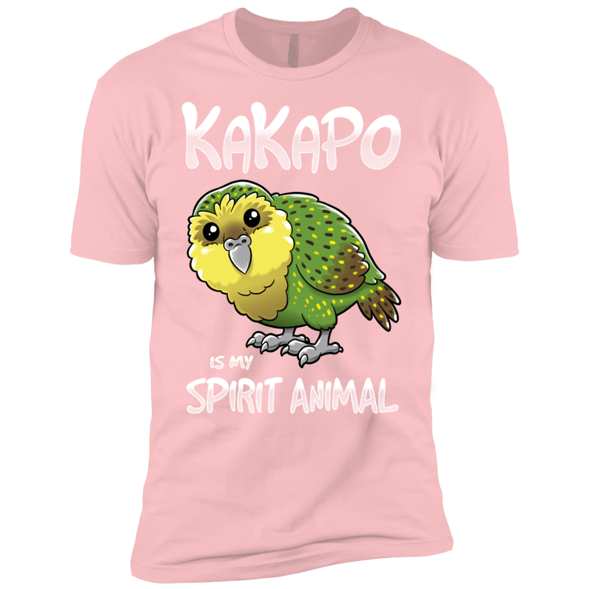 T-Shirts Light Pink / YXS Kakapo Spirit Animal Boys Premium T-Shirt