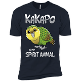 T-Shirts Midnight Navy / YXS Kakapo Spirit Animal Boys Premium T-Shirt