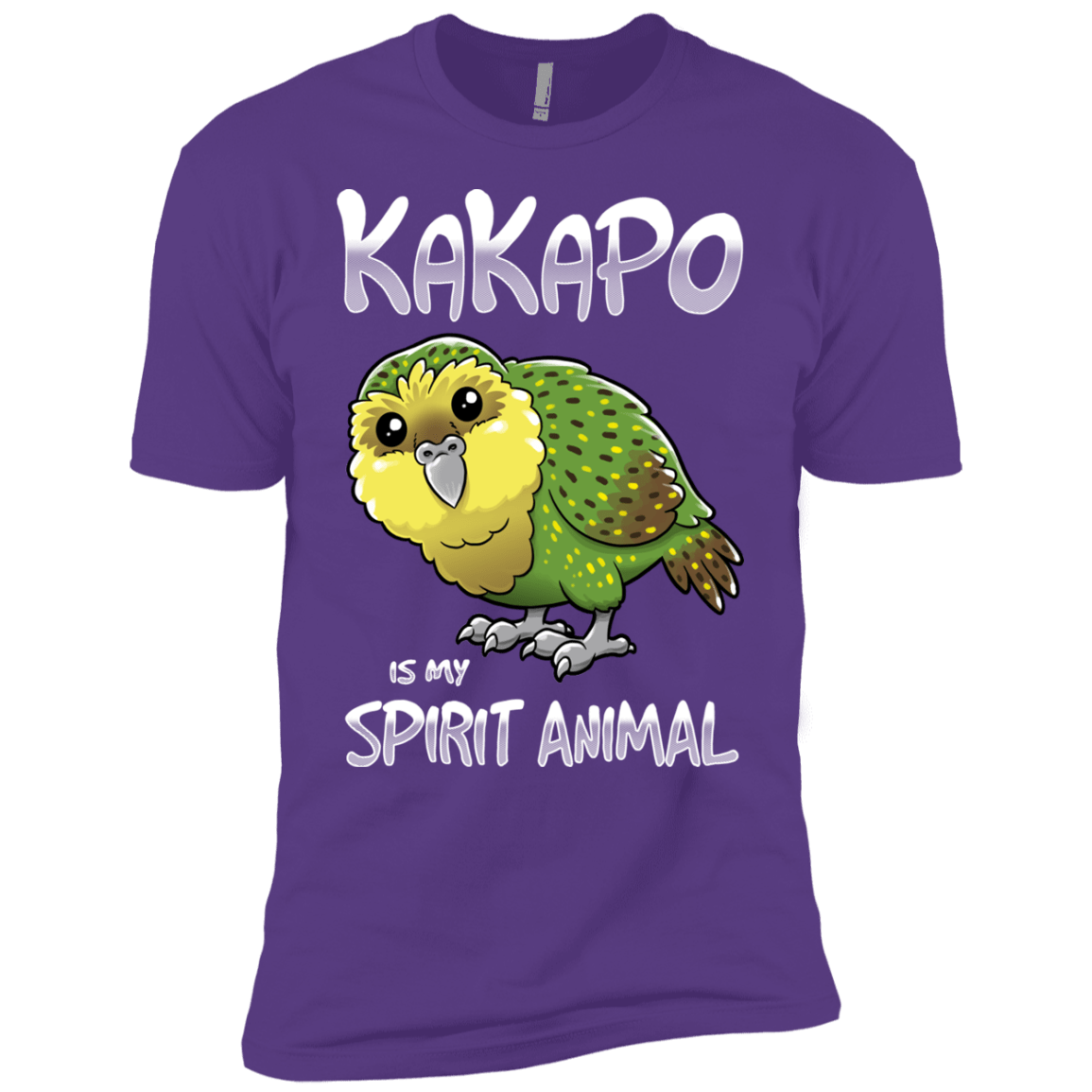T-Shirts Purple Rush / YXS Kakapo Spirit Animal Boys Premium T-Shirt