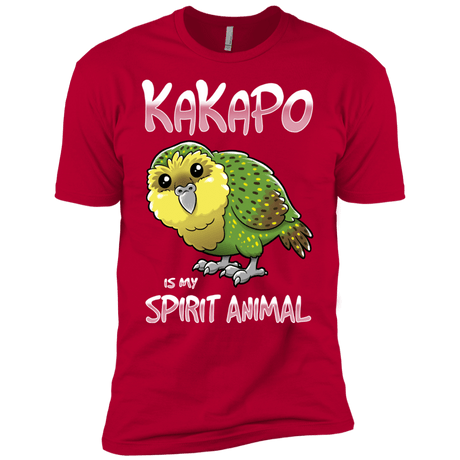 T-Shirts Red / YXS Kakapo Spirit Animal Boys Premium T-Shirt