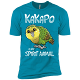 T-Shirts Turquoise / YXS Kakapo Spirit Animal Boys Premium T-Shirt