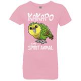 T-Shirts Light Pink / YXS Kakapo Spirit Animal Girls Premium T-Shirt