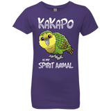 T-Shirts Purple Rush / YXS Kakapo Spirit Animal Girls Premium T-Shirt