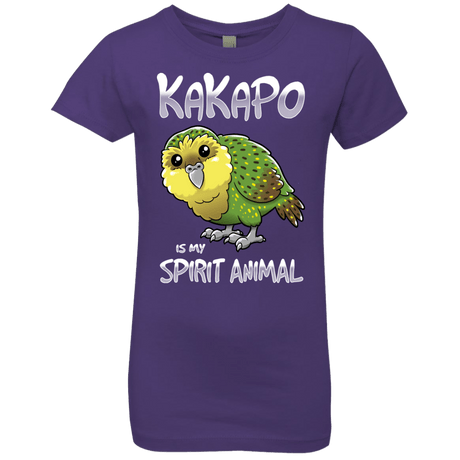 T-Shirts Purple Rush / YXS Kakapo Spirit Animal Girls Premium T-Shirt