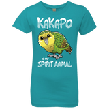T-Shirts Tahiti Blue / YXS Kakapo Spirit Animal Girls Premium T-Shirt
