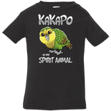 T-Shirts Black / 6 Months Kakapo Spirit Animal Infant Premium T-Shirt
