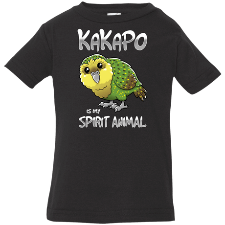 T-Shirts Black / 6 Months Kakapo Spirit Animal Infant Premium T-Shirt