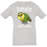 T-Shirts Heather Grey / 6 Months Kakapo Spirit Animal Infant Premium T-Shirt