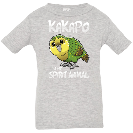 T-Shirts Heather Grey / 6 Months Kakapo Spirit Animal Infant Premium T-Shirt