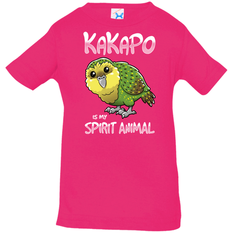 T-Shirts Hot Pink / 6 Months Kakapo Spirit Animal Infant Premium T-Shirt
